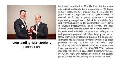 2017 Outstanding MS Student